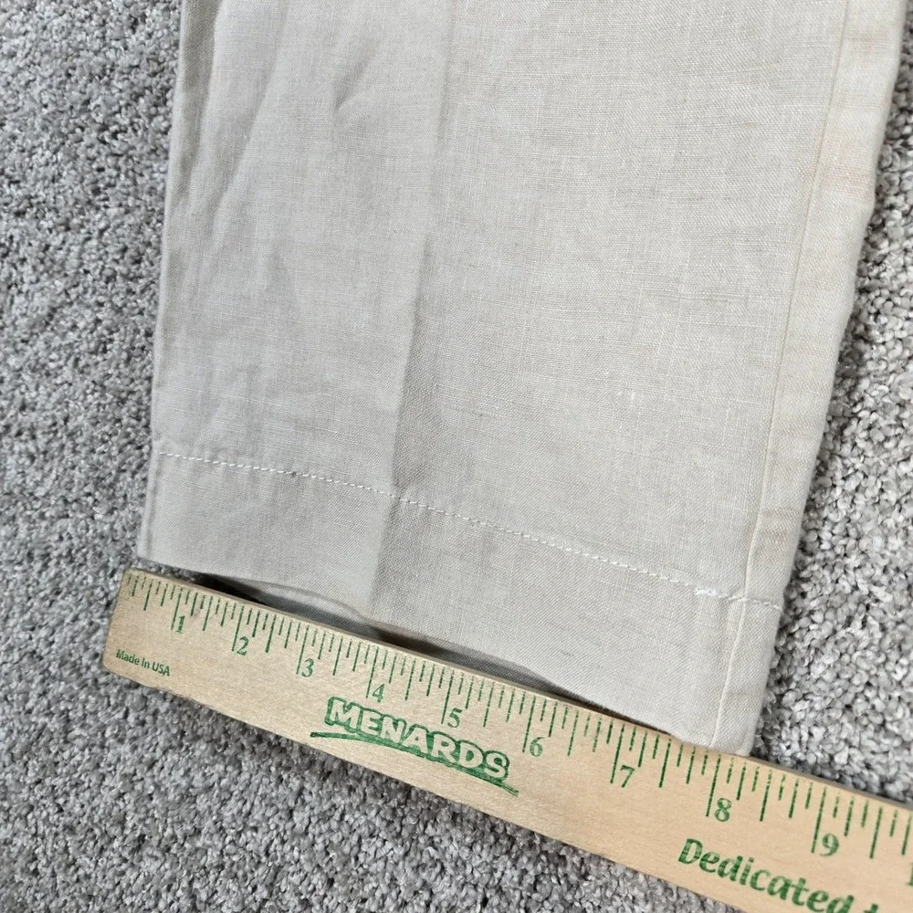 Tommy Bahama Relax Men's Linen Pants 34x32 Beige Casual Lightweight Beach
